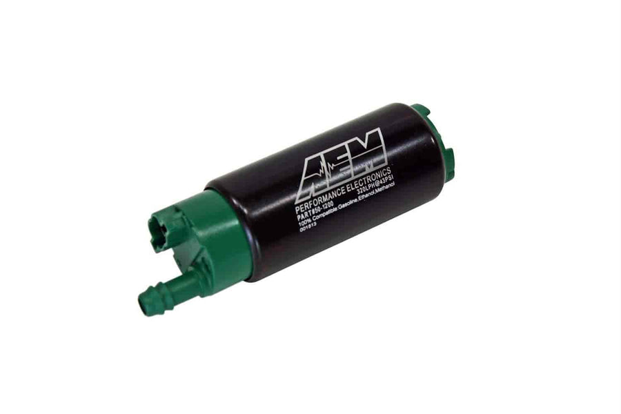 340lph E85-Compatible High Flow In-Tank Fuel Pump, Offset Inlet