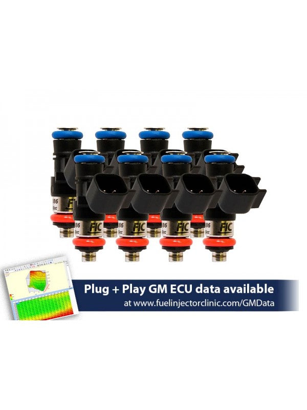 FIC FUEL INJECTOR CLINIC INJECTOR SET FOR 6.2 TRUCK MOTORS ('09-'13) INJECTOR SETS (HIGH-Z)