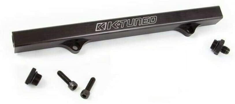 K-Tuned K-Series Fuel Rail Black TSX 04-08 K24A2 RSX 02-06 Civic Si 02-15 K20A2 A3 K20Z1 Z3 K24Z7