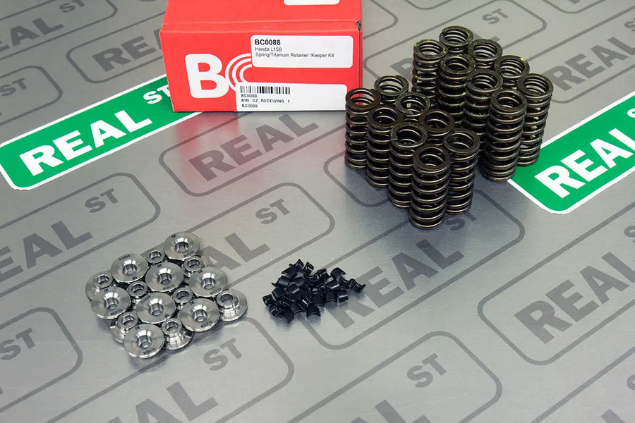 Brian Crower Single Valve Springs Titanium Retainers Billet Valve Locks Kit Honda Civic 16+ L15B7