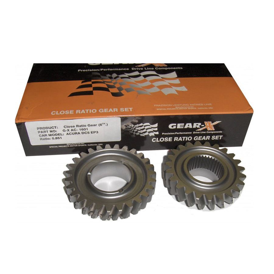 Gear-X Honda K-Series 5th 0.958 Helical Gear Set RSX K20A2 Civic SI K20Z3