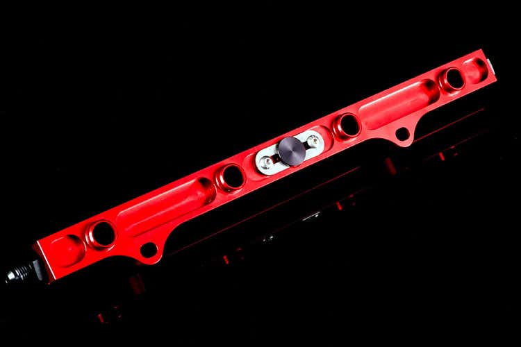 K-Tuned K-Series Fuel Rail Red TSX 04-08 K24A2 RSX 02-06 Civic Si 02-15 K20A2 K20A3 K20Z1 Z3 K24Z7