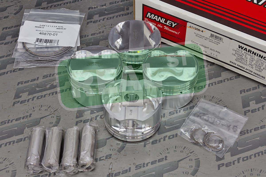 Manley Forged Pistons Acura Honda K24A 2.4L 87mm STD 4.5 cc 12.5:1