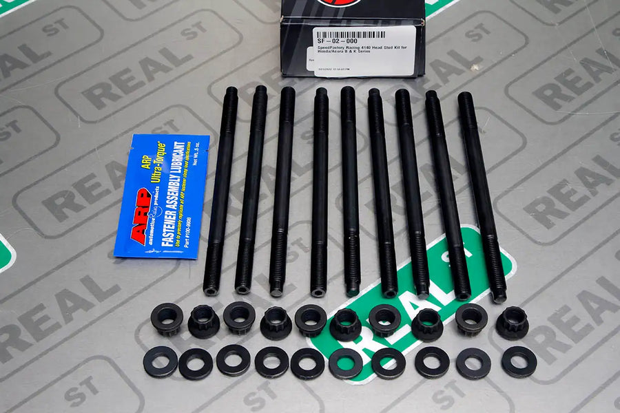 SpeedFactory 4140 Head Stud Kit B Series VTEC LSVTEC K Series B16A B18C1 B18C5 K20A2 K20A3 K20Z1 K24A2